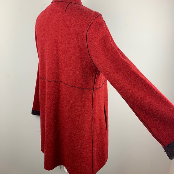 🎉SOLD🎉 Eileen Fisher Medium Long Jacket Cardigan - Picture 6 of 8